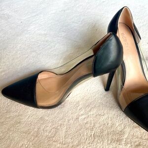 BCBGENERATION Lania Lucite Heels Pumps Black Size 6